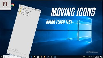 [Archived] Animation Test #1 (Moving Icons) | Adobe Flash CS6