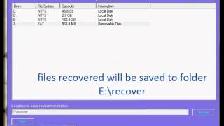 sd card photo recovery software to recover deleted formatted pic files from memory card