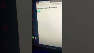 Number generator for free in JavaScript #javascript #html #code #diy #coding #tech #technology #subs