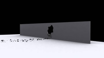 wall shatter in 3ds max with rayfire 1.55