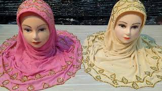 Burma Hijab Model New Arrival Heavy Stone Work Order Now 9940409939