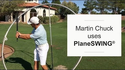 Martin Chuck talk about the PlaneSWING Golf Training System