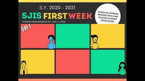 BRIEF OVERVIEW: Modular Distance Learning Process/First Week/New Normal Education/DepEd Philippines
