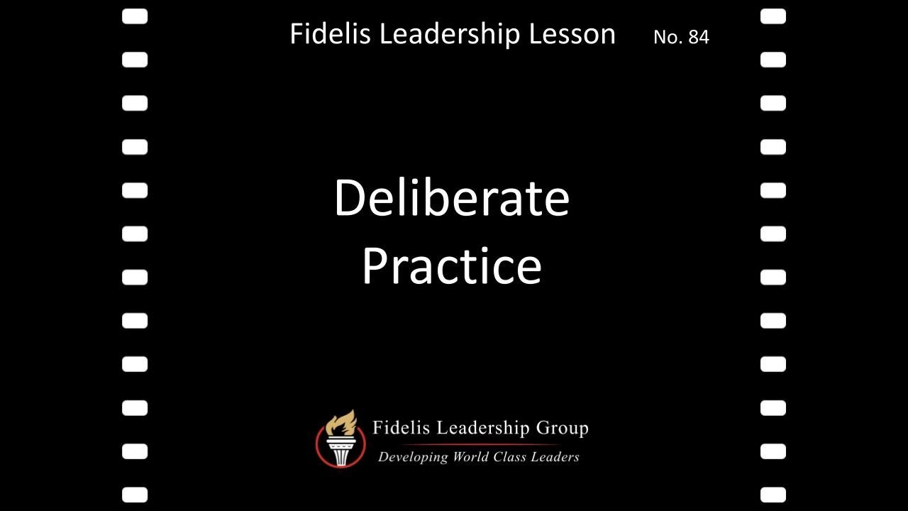 Lesson 84 Deliberate Practice YouTube