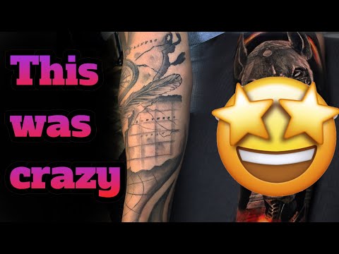 ONE OF MY BEST TATTOO COVER UPS IVE DONE 🔥 tattoo time-lapse tutorial by Mr.Reyes_ink
