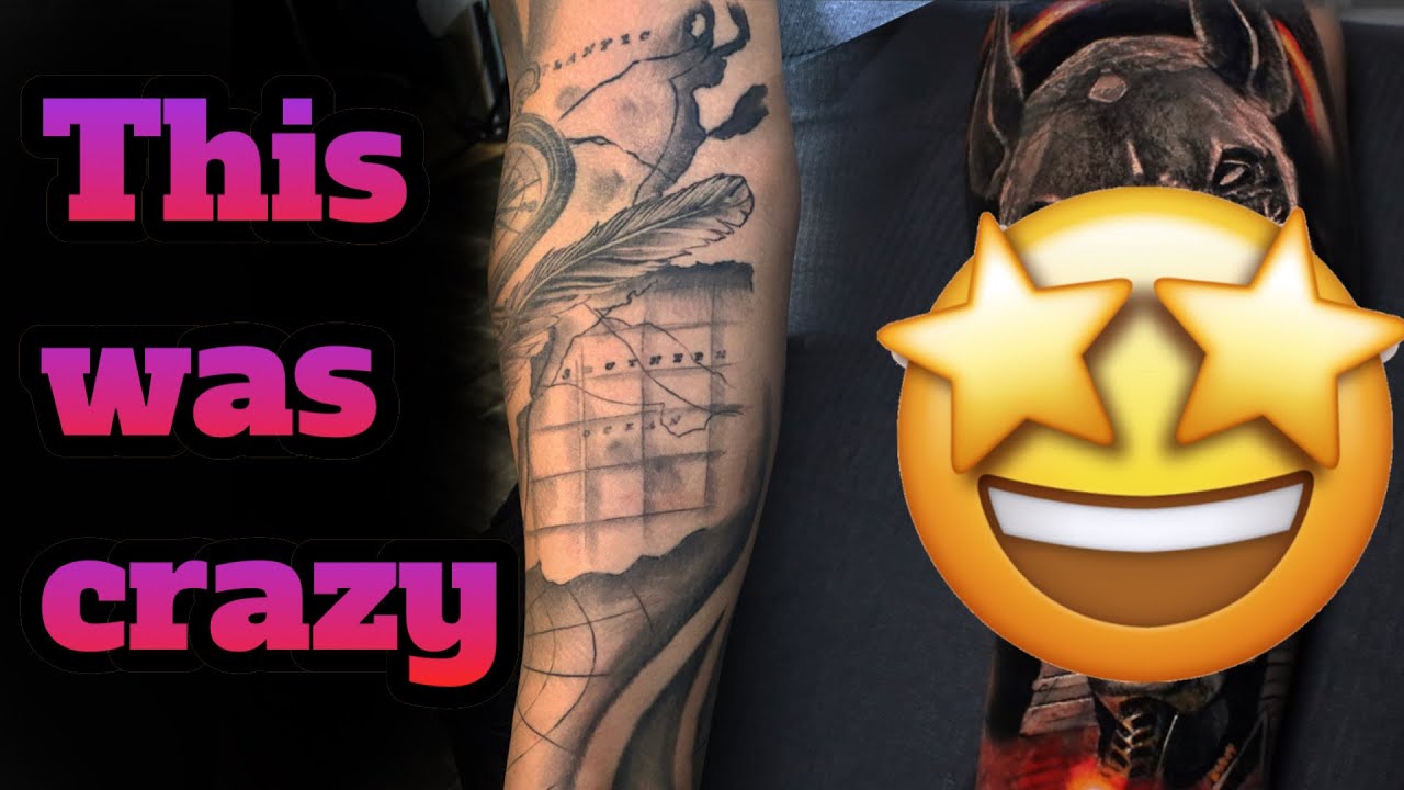 ОДНО ИЗ ЛУЧШИХ ПЕРЕКРЫТИЙ ТАТУИРОВОК, КОТОРЫЕ Я СДЕЛАЛ 🔥 Урок по покадровой съемке татуировок от ...