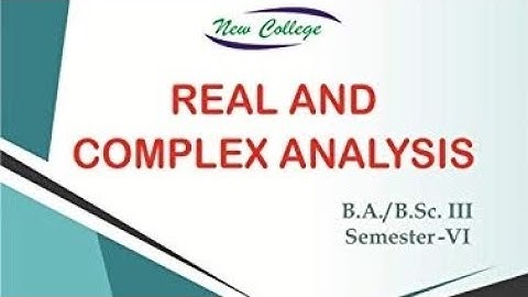chapter 4 exercise 4.2 & 4.3  real and complex analysis complete chapter solution 6th semester math