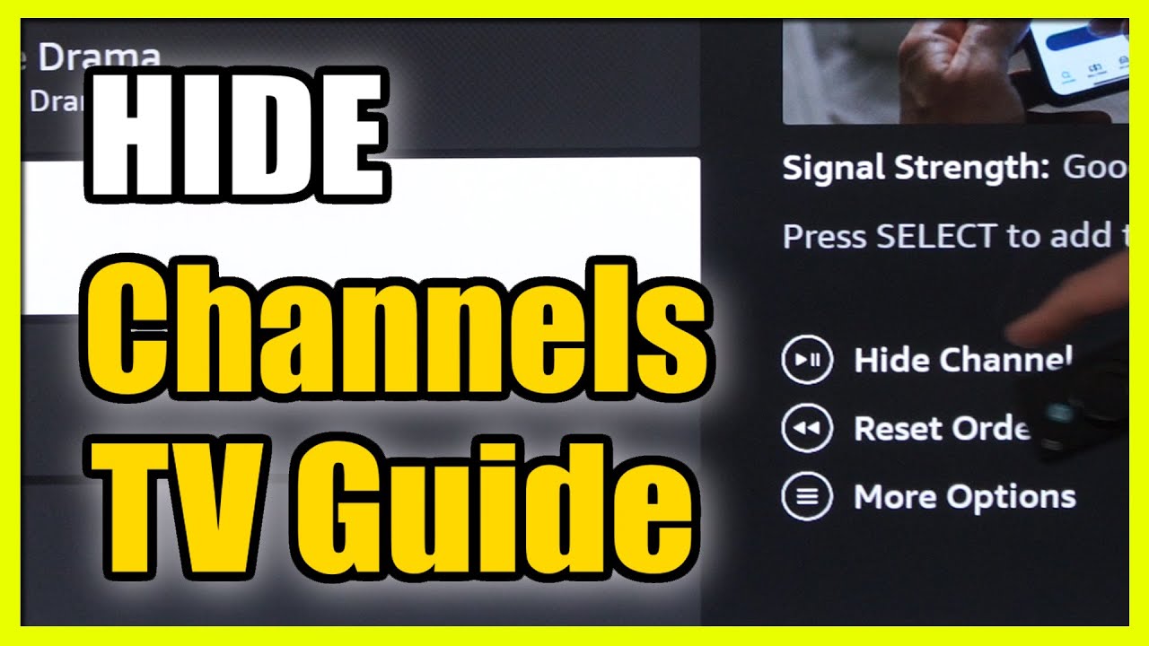 How To Hide Channels Sources On Live TV Guide Amazon Fire TV Fast How To Hide Channels Sources On Live TV Guide Amazon Fire TV Fast