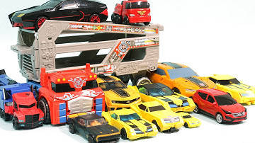 Transformers OptimusPrime Bumblebee Carbot Tobot Transformation Car Toys 트랜스포머 옵티머스프라임 카봇 제트렌 장난감 자동