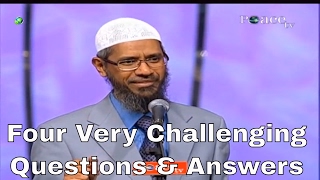 Three Very Challenging Questions | Dr Zakir Naik | Peace TV Live Streaming - 2017