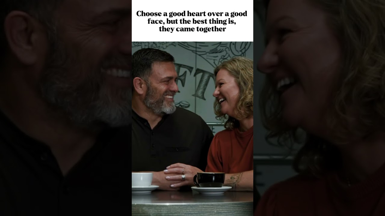 Choose a good heart over a good face… but the best thing is, they came together