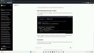 Python how to web scrape text with location within given page