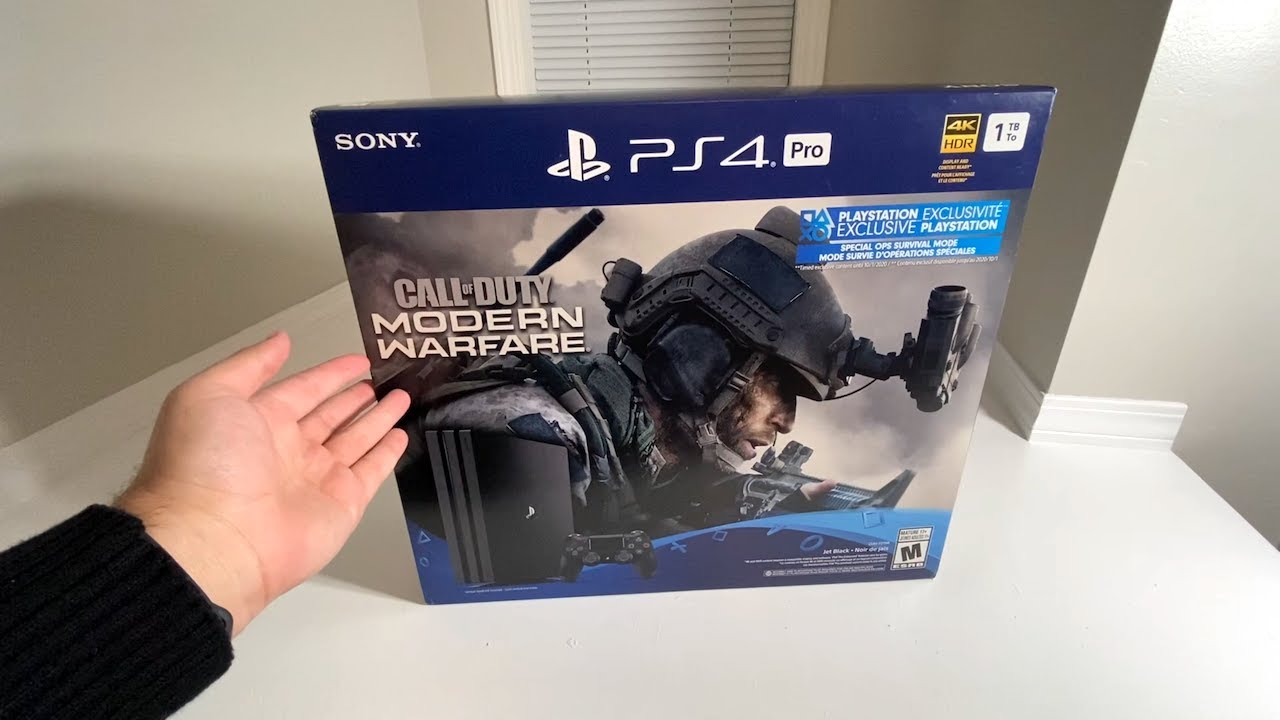 ps4 pro call of duty modern warfare