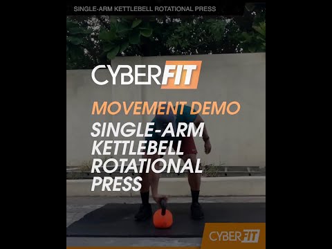Single-Arm Kettlebell Rotational