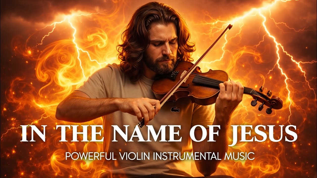 IN THE NAME OF JESUS / Soaking Worship Instrumental | Prophetic Violin ...