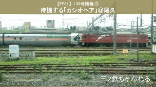 【EF81】133号機編 ⑤ 待機する「カシオペア」@尾久(2016年)