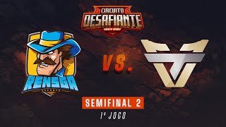 Circuito Desafiante 2020: 2ª Etapa - Semifinal 2 | Rensga Esports x Team oNe (1º Jogo)