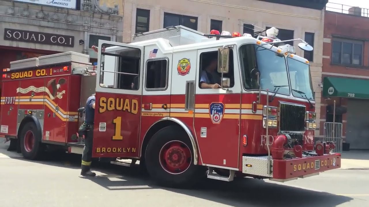 Fire Trucks Responding Compilation