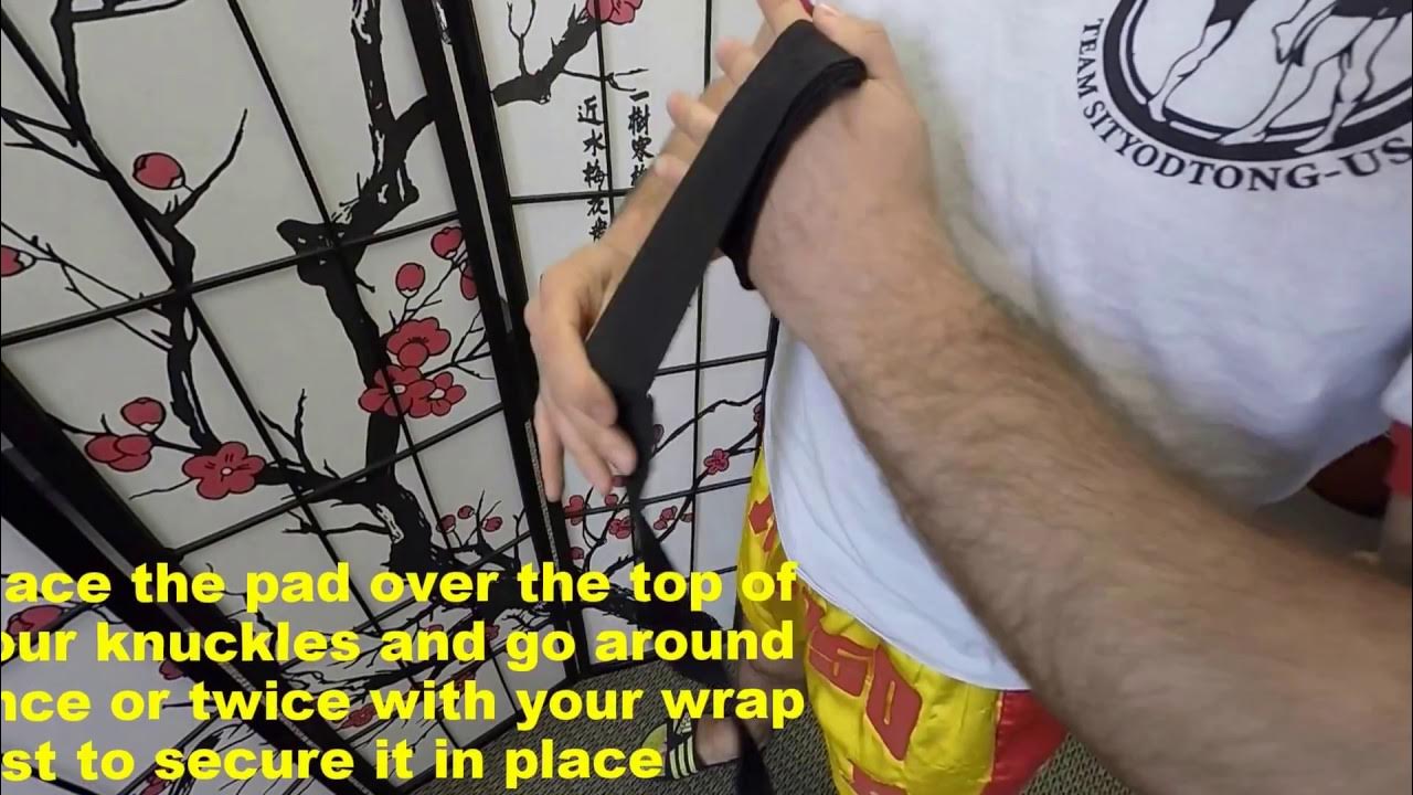 How to Wrap Hands for MMA MMA Hand Wrap Tutorial Nak Muay Gym PA. 18042 YouTube