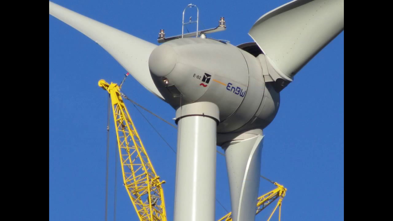 Windkraftanlage Bei Oberiflingen Youtube