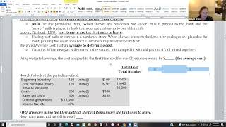 Financial Accounting Chapter 7 Lecture Part 1 of 2