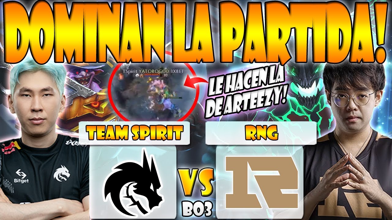 TEAM SPIRIT VS RNG BO3[GAME 2]YATORO VS SOMNUS-RIYADH MASTERS 2022 ...