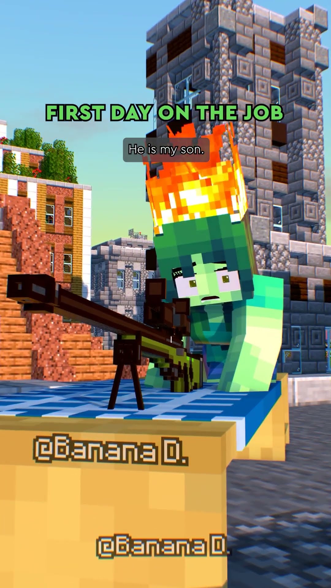 Sniper Killer Zombie girl in Beach first job