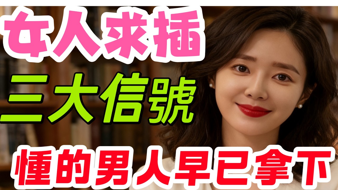 女人寂寞空虛冷時，藏不住的三個信號。懂的男生早就悄悄拿下了，看完妳就知道， ##男女相處#親密關係#互動#信號##情感 #happy婚 #感情 #大熱門 #結婚-