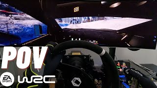 POV EA Sports WRC Rally Sweden Ford Puma Rally1 Gameplay