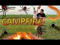 Campfire Vacuum BUG HUNT for REAL BUGS - SPIDERS, Inch Worm, CENTIPEDES, Roly Poly &amp; MORE!!