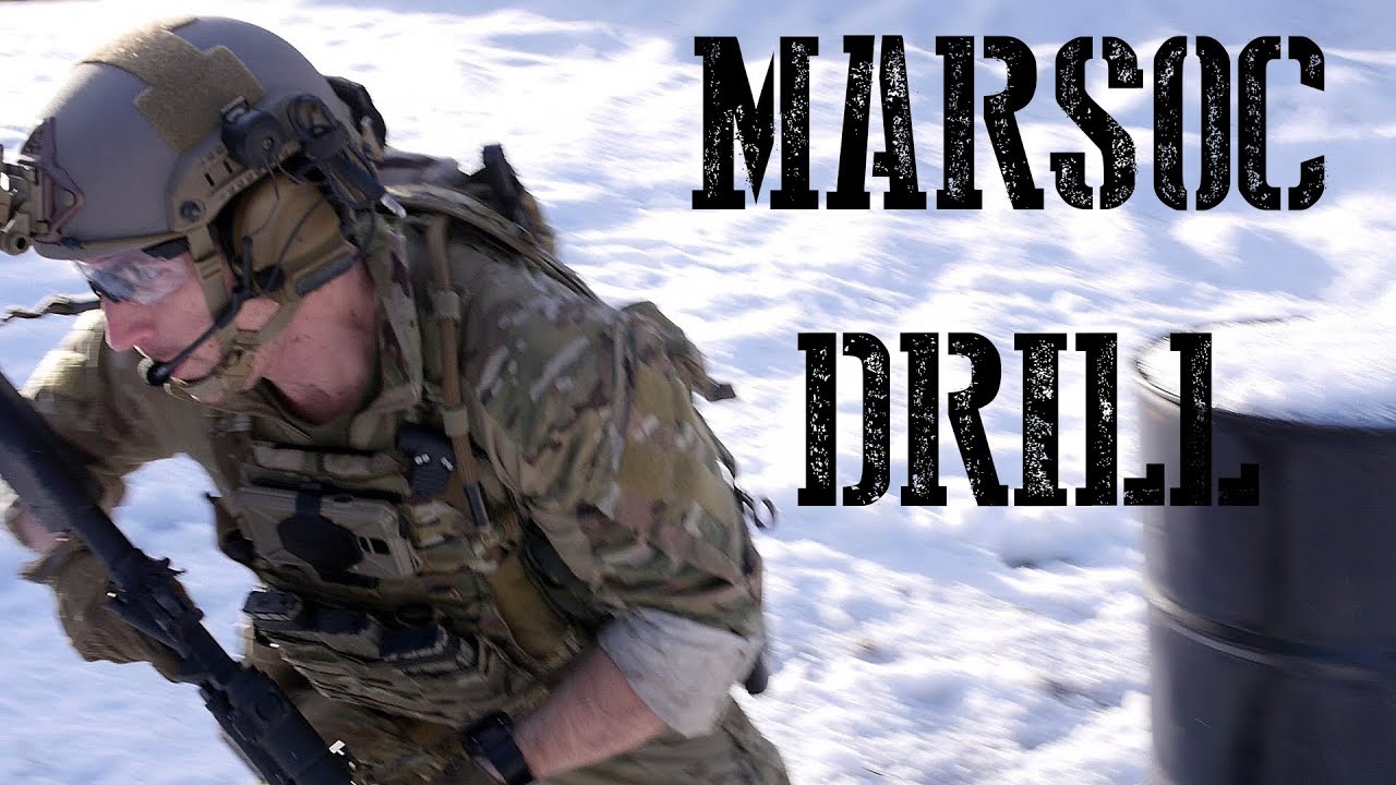 ⁣The MARSOC Drill