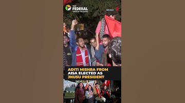 Left Unity wins all top posts in JNU Students’ Union elections | #shorts