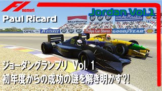 1991年ジョーダングランプリ初年度の快進撃！その成功の謎を解き明かす！第1話　ポールリカールのウィンターテストを再現