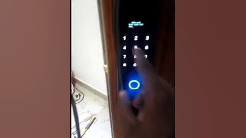 How to add users to your smart door lock #shorts