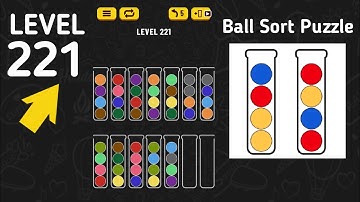 Ball Sort Puzzle Level 221