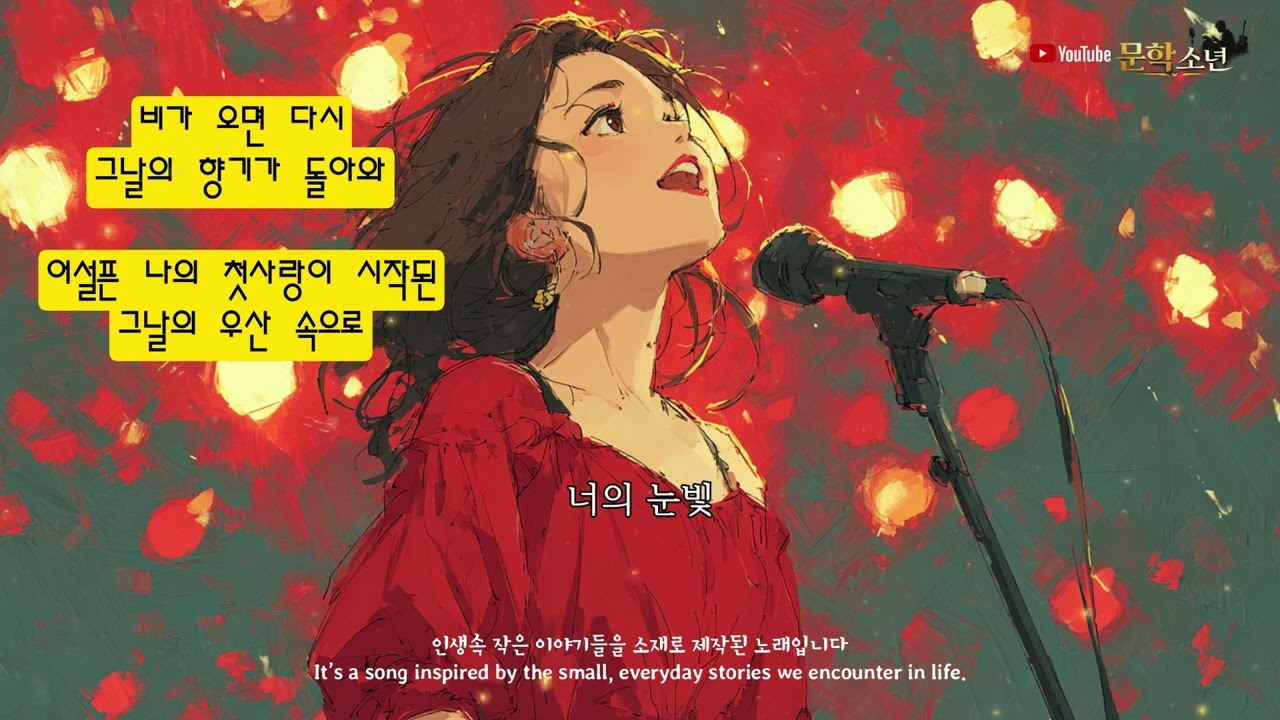 비가오면 문득 생각나는 순간 -🎸그날의향기  문학소년 Original.