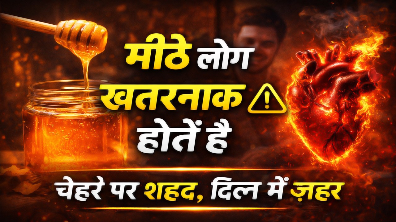 मीठा बोलने वालों का असली सच ⚠️ |  Dark Psychology of Fake People | Motivation Hindi 2026