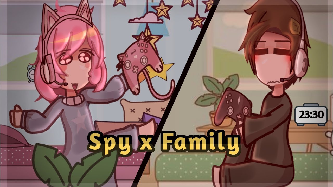 Spy x Family Anime (Gacha Club) DUBLADO 🌸Anya dorme bem cedo