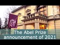 The Abel Prize announcement 2021