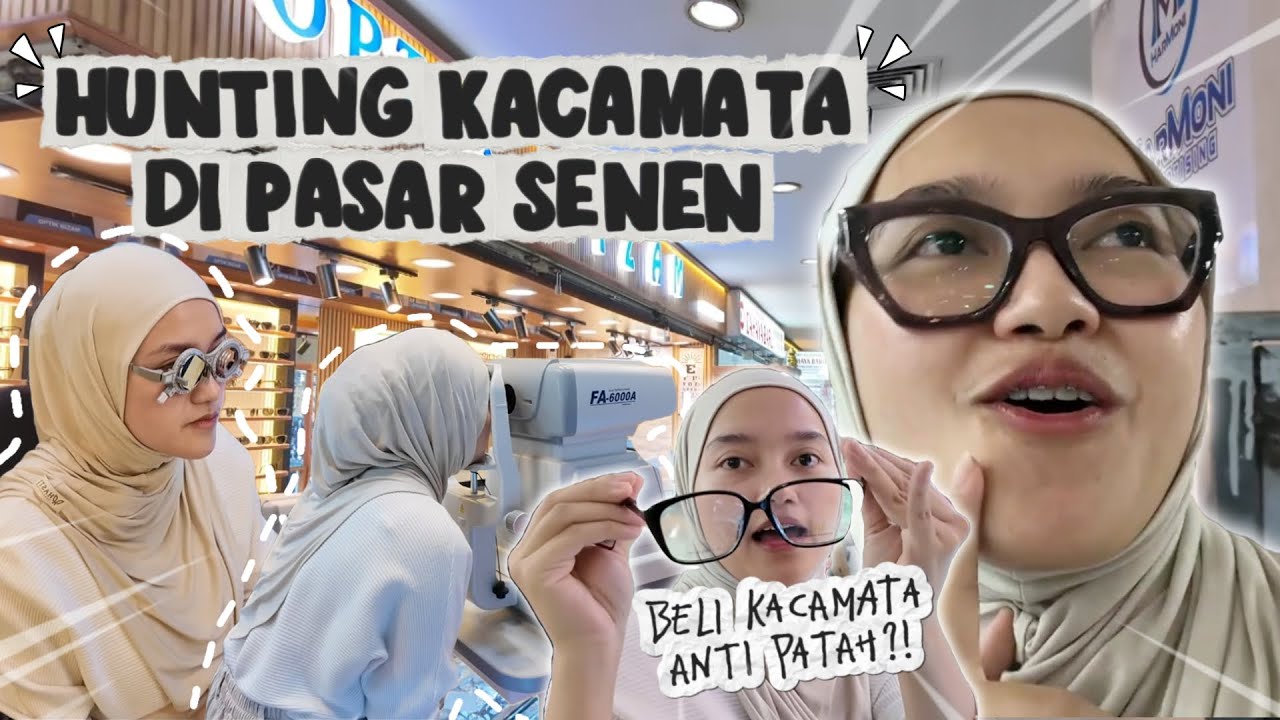 KELILING PASAR SENEN DARI BELI KACAMATA SAMPE THRIFTING BAJU!!!