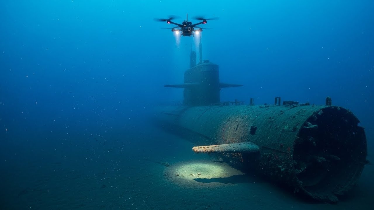 Epic Restoration — Cold War Submarine 60 Years Ocean Floor to Factory Fresh 1