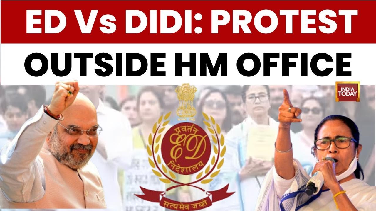 Mamata Vs EC Protest: TMC MPs Led By Derek O'Brien Detained Outside Home Ministry In Delhi