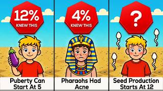 Comparison: Facts About Puberty You Didn't Know