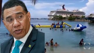 Andrew Holness Gets Bashed Because Cruise Ship Dock While Jamaicans On Lockdown