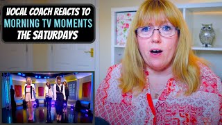 Vocal Coach Reacts to The Saturdays Morning TV Moments
