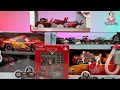 Disney pixar cars toy collection unboxing review  lightning mcqueen launcher playset