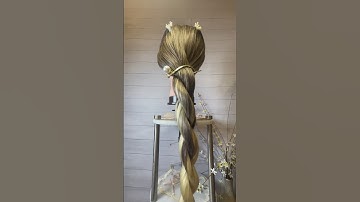 New hairstyle for school 🏫 kids #bluebraids #hairstyle #foryou #hairstyles #braid #haircut #fyps