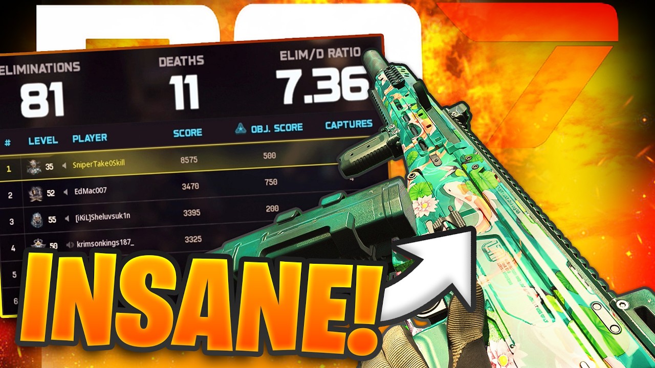 MOST INSANE SMG IN BO7!!! (HIGH KILLS + NO BOT LOBBIE METHODS)