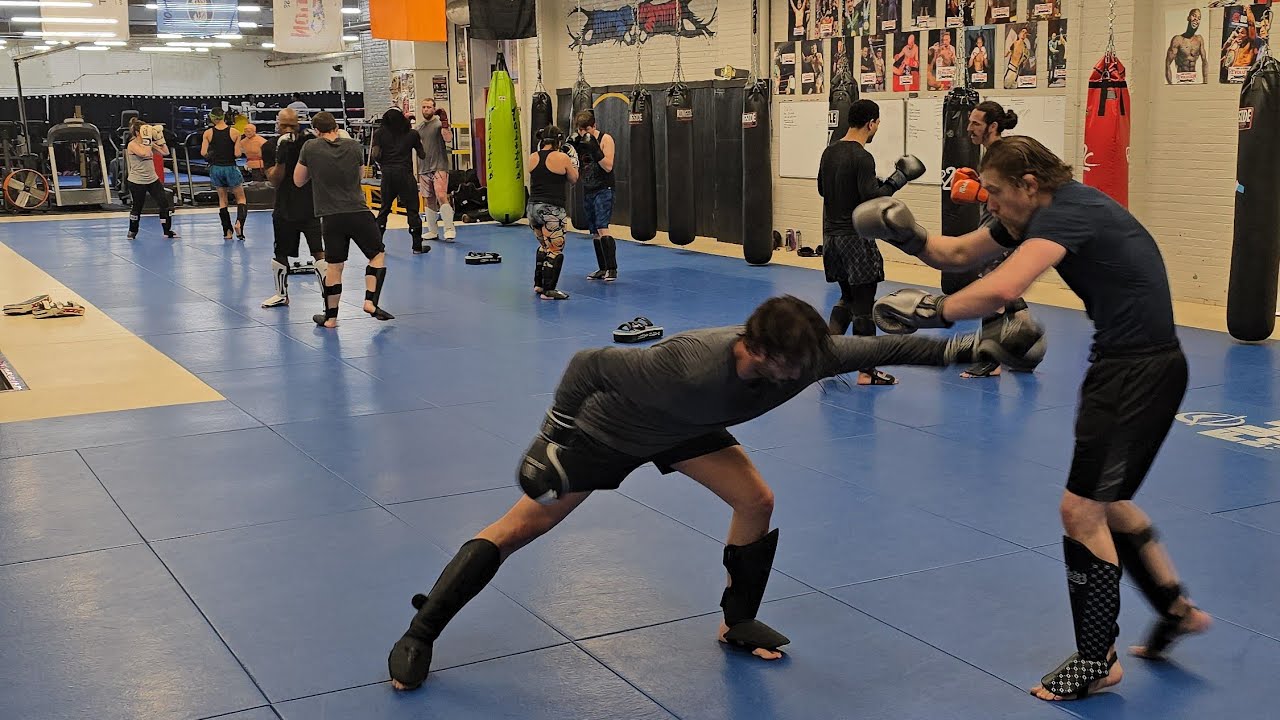 Muay Thai training: LIVE!