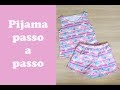 Passo a passo de como costurar pijama de malha